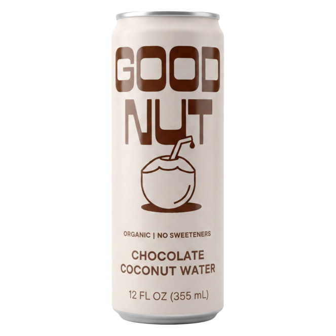 Good Nut Premium Organic Chocolate Coconut Water 11.8oz Can