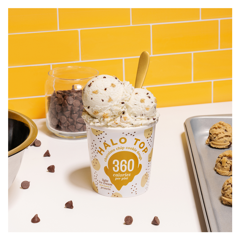 Halo Top Chocolate Chip Cookie Dough 16oz