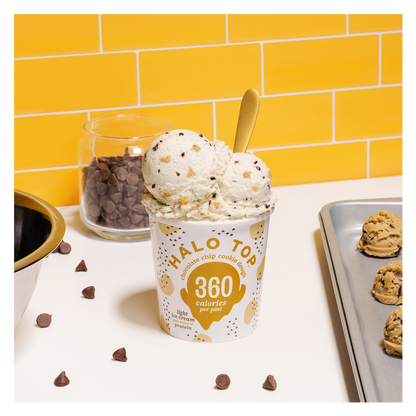 Halo Top Chocolate Chip Cookie Dough 16oz