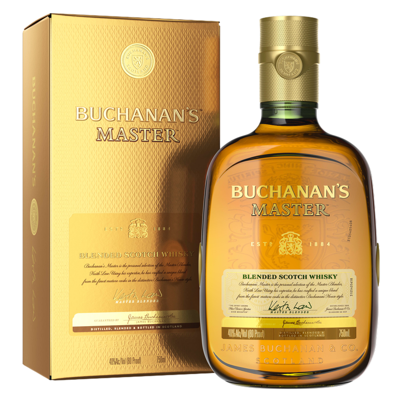 Buchanan's Master Blended Scotch Whisky 750ml (80 Proof)