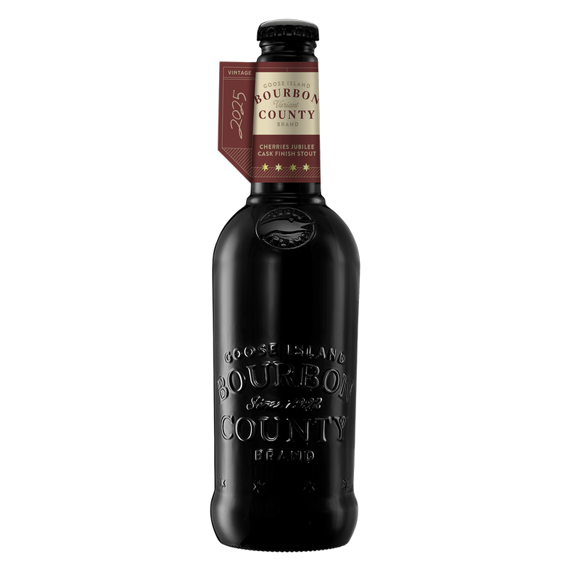 Goose Island Bourbon County Stout 2025 Cherries Jubilee 16.9oz Bottle