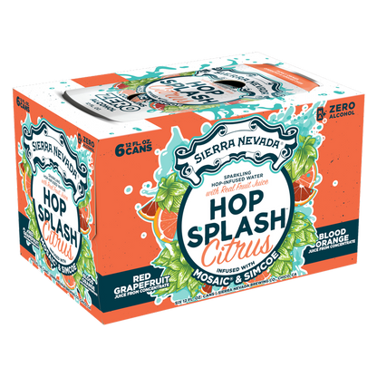 Sierra Nevada Hop Splash Citrus Sparkling Water 6PKC