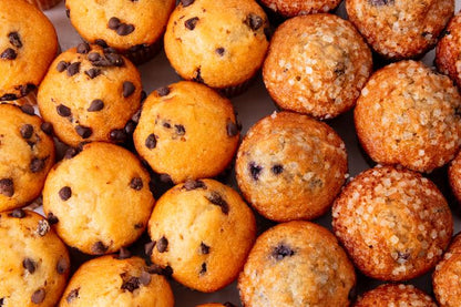 Crave Shoppe Mini Muffins Chocolate Chip & Blueberry - 12 ct
