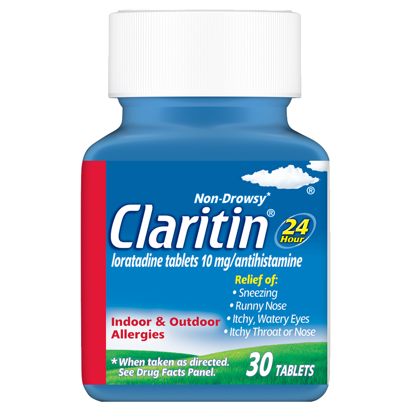 Claritin 24-Hour Non-Drowsy Allergy Relief Tablets 30ct