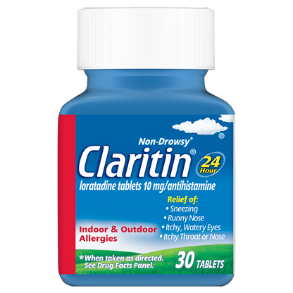 Claritin 24-Hour Non-Drowsy Allergy Relief Tablets 30ct