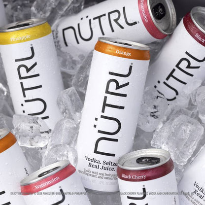 Nutrl Vodka Seltzer Fruit Variety 12PK