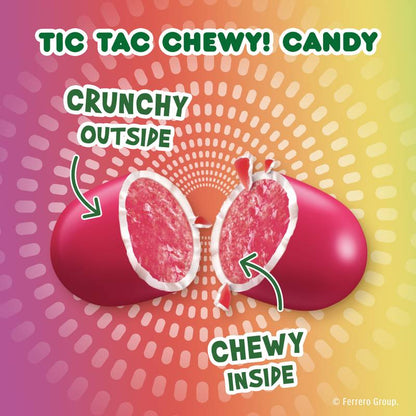 TIC TAC CHEWY! Fruit Adventure Candy, Fruit Candy, 3.4 oz