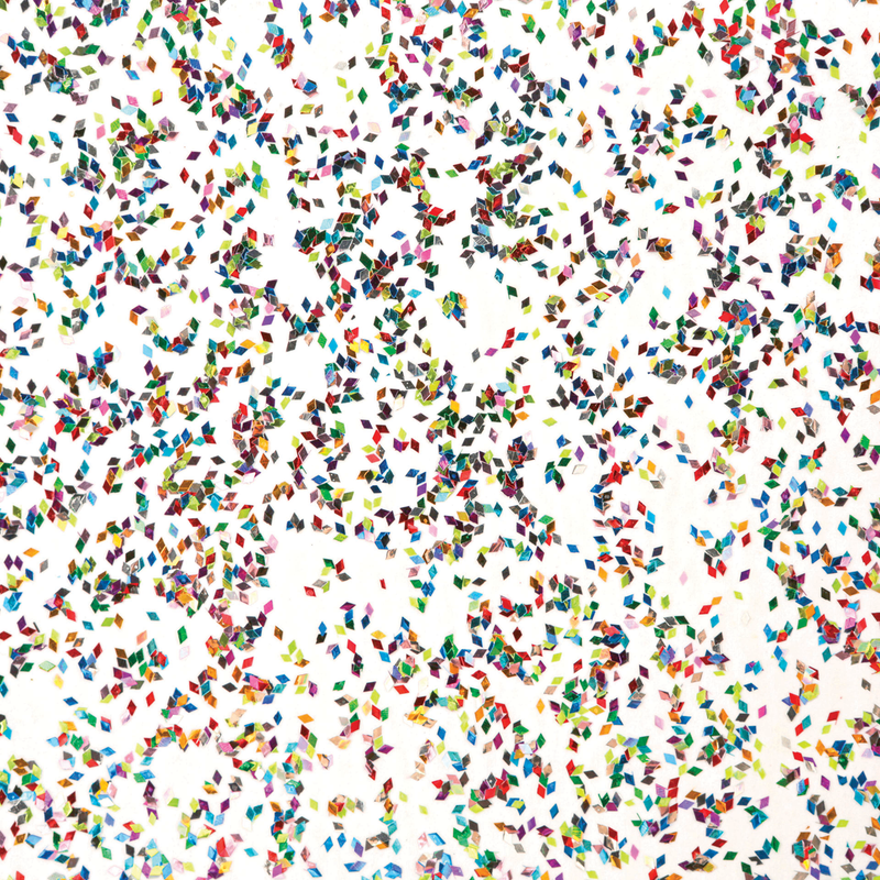 Glitter White Wrapping Paper 8ft