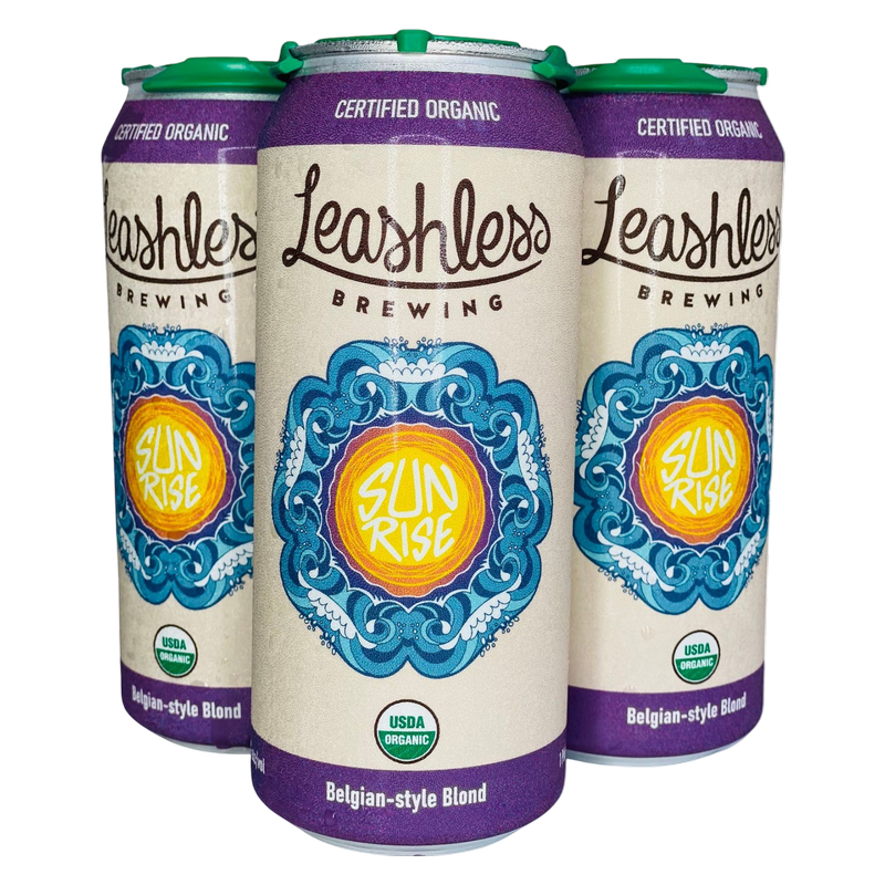 Leashless Brewing Sunrise Belgian-Style Blond 4pk 16oz Can