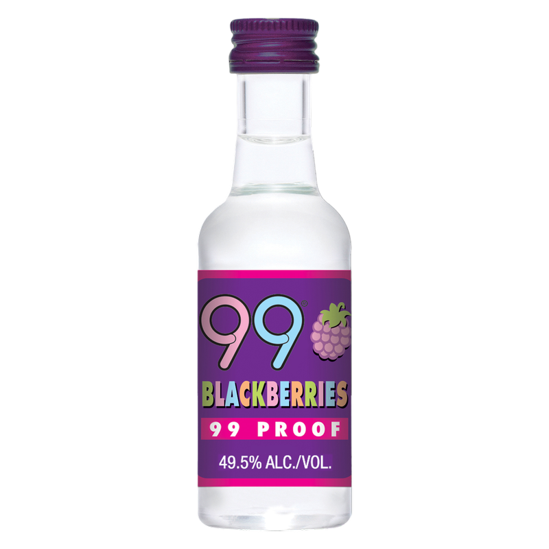 99 Blackberries Liqueur 50ml - 99 – BevMo!
