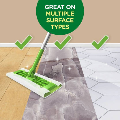 Swiffer Sweeper Dry Sweeping Pad, Multi-Surface Refills for Dusters Floor Mop in Lavender, 32ct