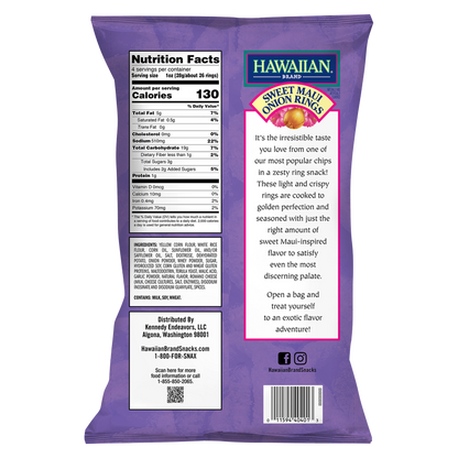 Hawaiian Sweet Maui Onion Rings 4oz