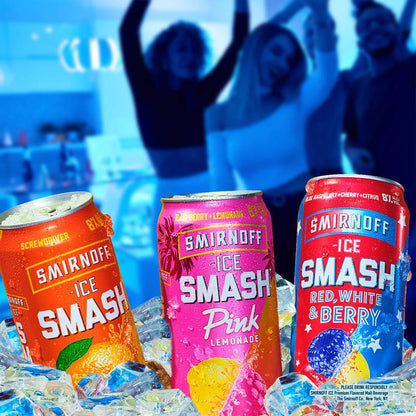 Smirnoff Ice Smash Variety 8pk 16oz Can