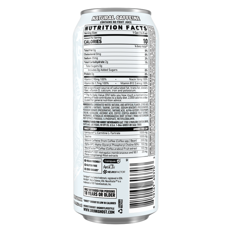 GHOST Energy Zero Sugar OG 16oz Can