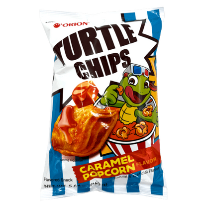 Turtle Chips Caramel Popcorn, 5.64 oz