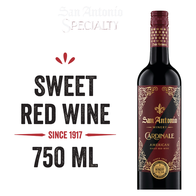 San Antonio Specialty Cardinale Sweet Red Wine 750 ml