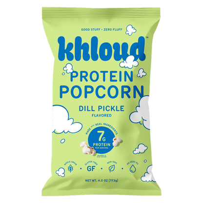 Khloud Protein Popcorn - Dill Pickle, 4 oz