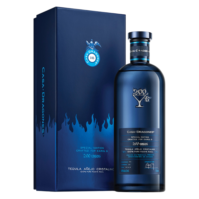 Casa Dragones x Karol G Cristalino Tequila 750ml Bottle