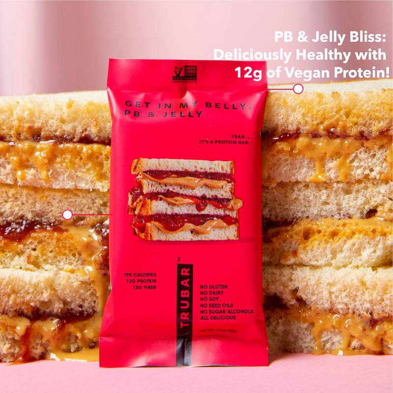 Trubar Get In My Belly Peanut Butter & Jelly, 1.76oz