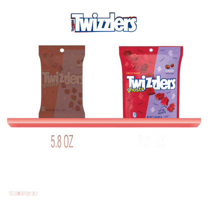 TWIZZLERS Ghosts Cherry Candy, 7.1 oz