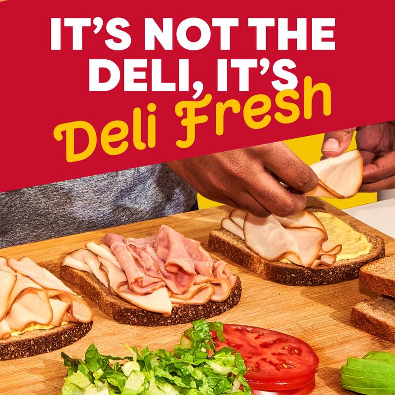 Oscar Mayer Deli Fresh Smoked Uncured Ham Sliced Lunch Meat - 9oz