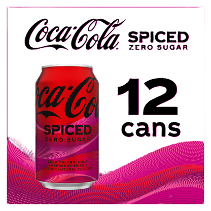 Coca-Cola Spiced Zero Sugar 12pk 12oz Can