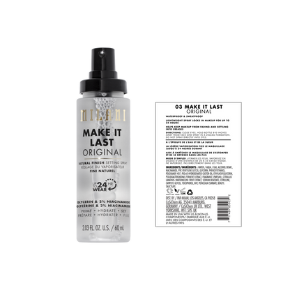 Milani Make It Last Original Natural Finish Setting Spray 