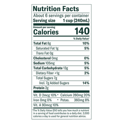 Chobani Oat Milk Plain Extra Creamy 52oz Ctn