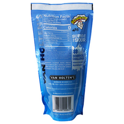 Van Holten's Warheads Blue Raspberry Pickle