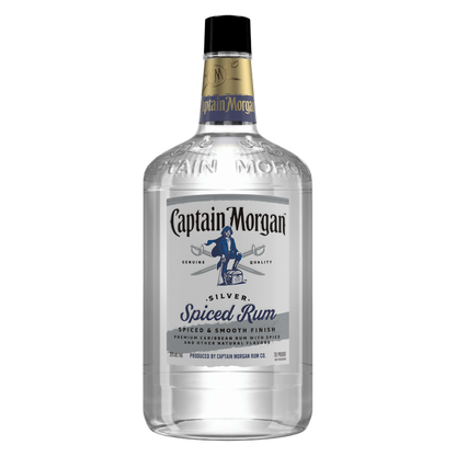 Captain Morgan Silver Spiced Rum 1.75L (70 proof)