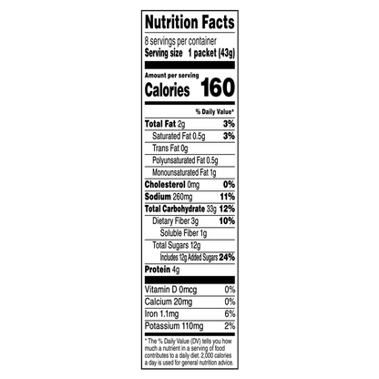 Quaker Instant Oatmeal Maple & Brown Sugar 8ct