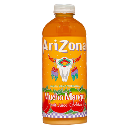 AriZona Mucho Mango Juice 34oz Btl