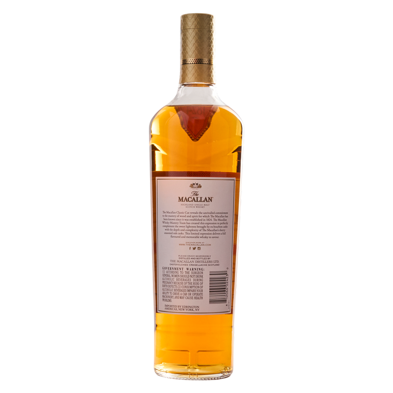 Macallan Classic Cut 2022 750ml (105 Proof) - Macallan – BevMo! Macallan Classic Cut 2022 750ml (105 Proof) - Macallan – BevMo!