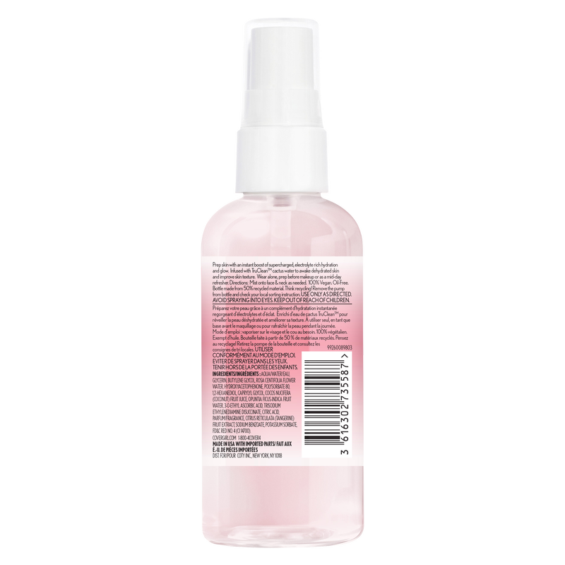 Covergirl Clean Fresh Skincare Priming Glow Mist 3.3oz