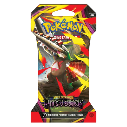 Pokemon Pitch Black Sleeved Booster
