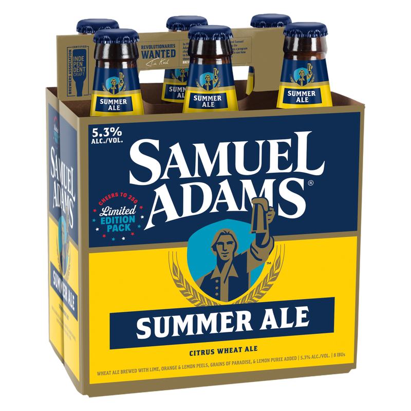 Sam Adams Summer Ale 6pk 12oz Bottle 5.3% ABV