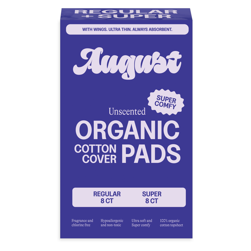 August Combo Combo Regular & Super Pads, 16ct