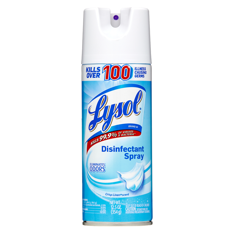 Lysol Crisp Linen Disinfectant Spray 12.5oz