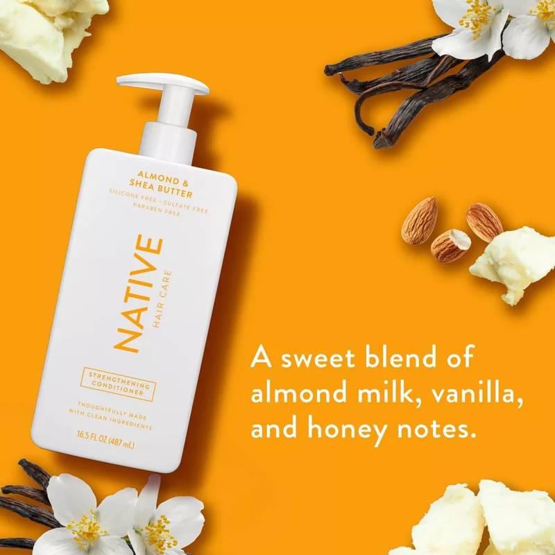 Native Conditioner, Almond & Shea Butter, 16.5 fl oz