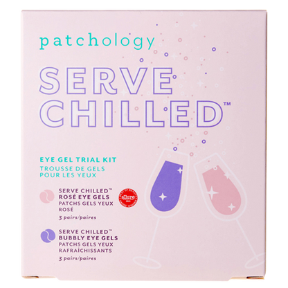 Patchology Serve Chilled Eye Gel Trial Kit 6ct
