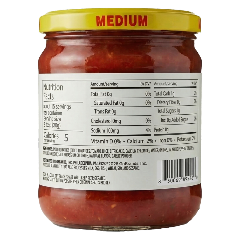 Medium Salsa 15.5 oz