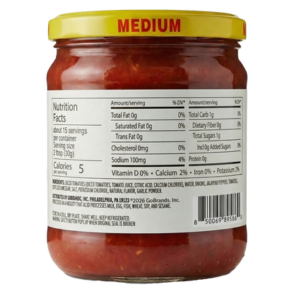 Medium Salsa 15.5 oz