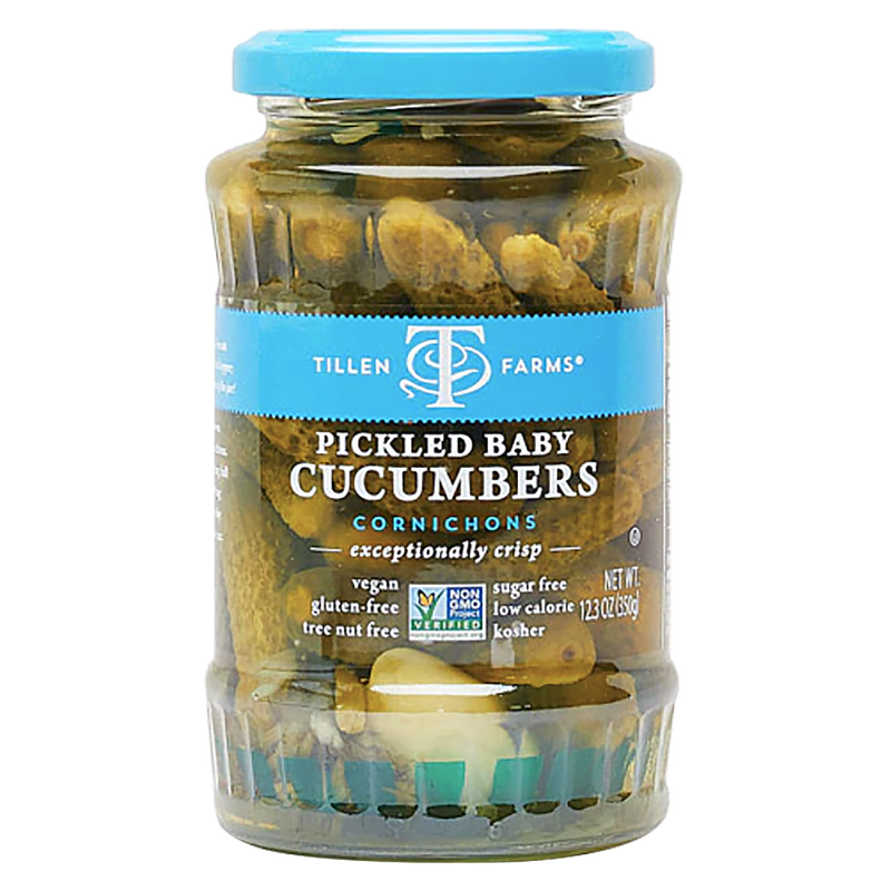 Tillen Farms Pickled Baby Cucumber 12.3oz