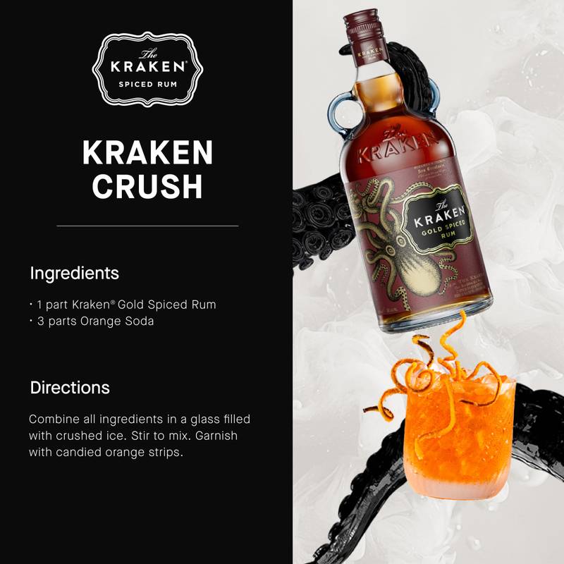 Kraken Gold Spiced 50ml - Kraken – BevMo!
