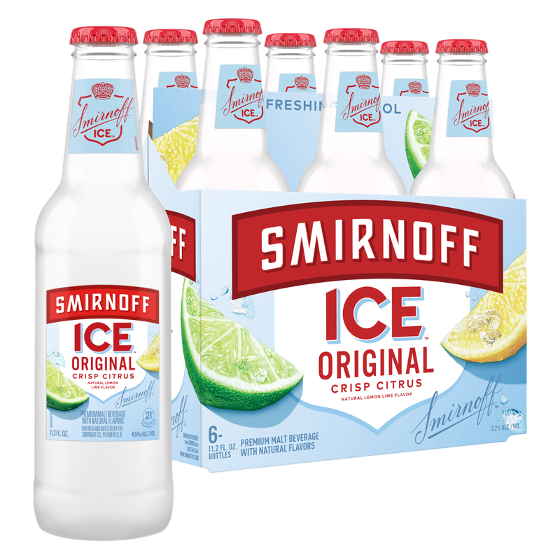 Smirnoff Ice Original 6pk 11.2oz Btl 4.5% ABV