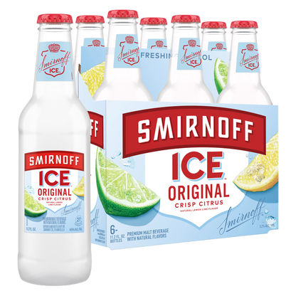 Smirnoff Ice Original 6pk 11.2oz Btl 4.5% ABV