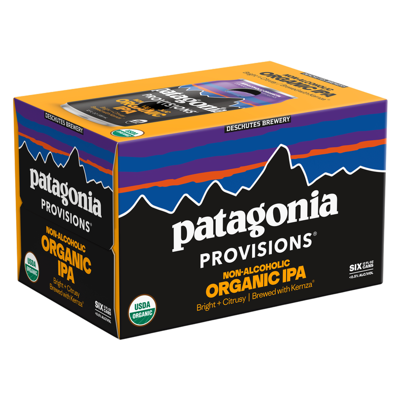 Patagonia Organic Non-Alcoholic IPA 6pk 12oz Can