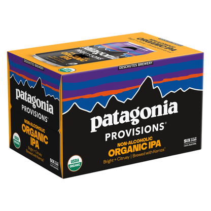 Patagonia Organic Non-Alcoholic IPA 6pk 12oz Can