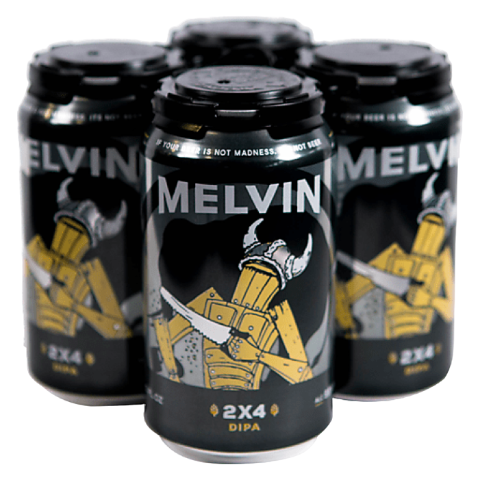 Melvin 2X4 DIPA 4pk 12oz Cans – BevMo!