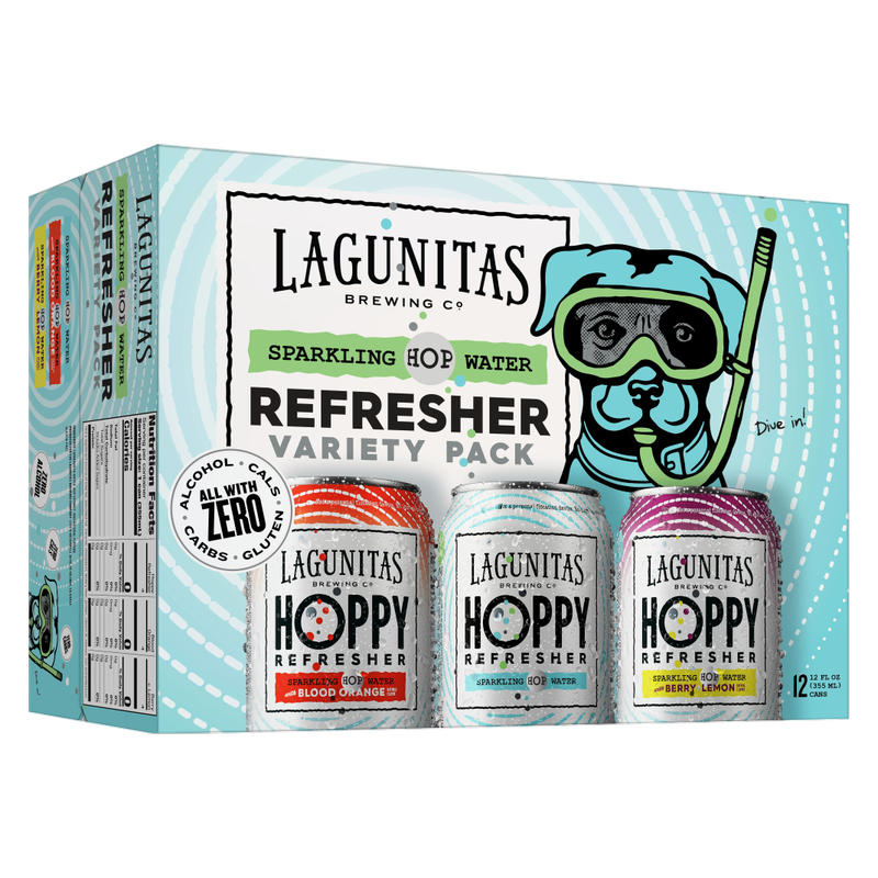 Lagunitas Hoppy Refresher Variety Pack, 12 Pack, 12 fl. oz. Cans